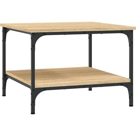 Maison Exclusive - Couchtisch Sonoma-Eiche 55x55x40 cm Holzwerkst