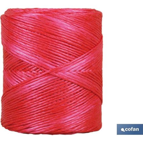 Bobina di filo di rafia/600 750 gr Rosso