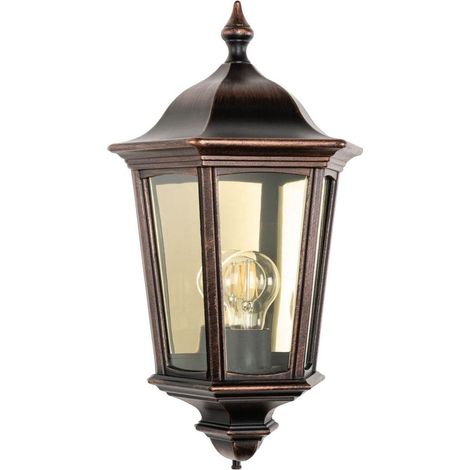 Luminaire extérieur LCD Made aluminium noir L 26,5 cm E27 IP44 réf. 1165 (1/4)