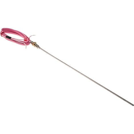Thermocouple type N Ø 3mm, L 300mm, +1300°C max à Câble ( Prix pour 1 ) (1/3)