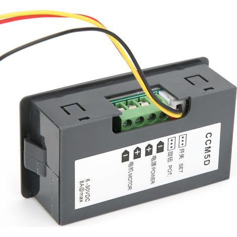 Contrôleur de vitesse numérique CCM5D pour moteur CC PWM, variateur de vitesse à variation continue, 6 V-30 V CC (1/5)