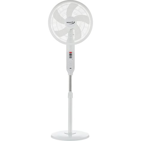 Ventilateur sur pied 2-en-1 solaire et électrique Ø41 cm - Autonomie 14h