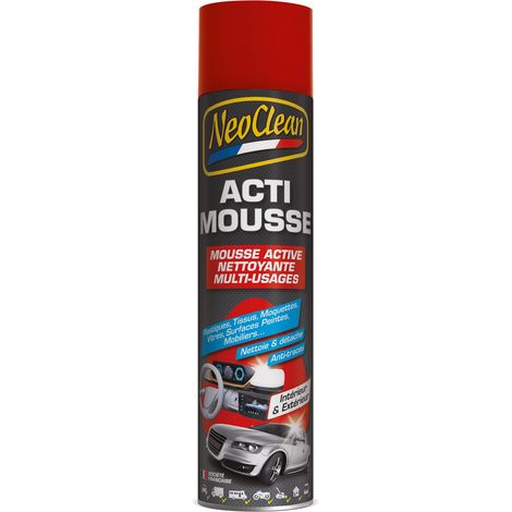 Mousse active nettoyante multi-usage ACTI MOUSSE - aérosol de 600ml - Ce produit de marque NEOCLEAN est neuf.