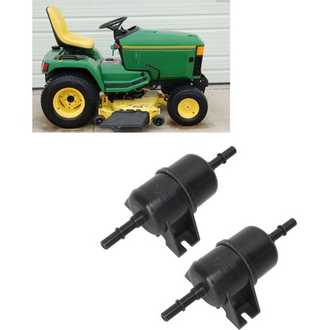 Satz mit 2 Kraftstofffiltern AM117584, passend für John Deere 425 445 455. (1/5)
