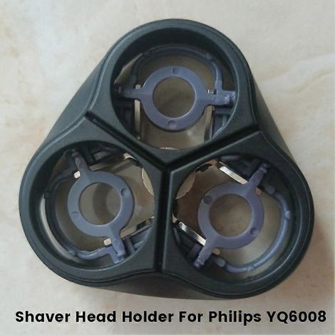 Scherkopfhalterung kompatibel mit Philips Rasierern YQ6008, HQ6920, HQ6990, 6996, 6970 und HQ5823 (Carmen-Halterung) – Ersatzteile (1/5)