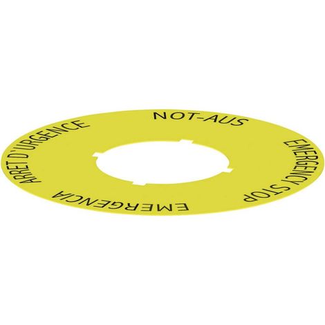 [NEUWERTIG] Schlegel Nas 30 Bezeichnungsschild Selbstklebend Schild Unterlegschild 30.5mm B-Ware