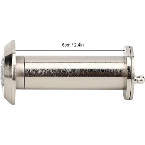 Judas de Porte 220 Degrés Alliage 6 cm Couvercle Rotatif Anti-vol pour Portes 35-90 mm Installation sans Outils (1/3)
