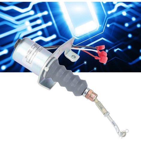Électrovanne d'arrêt moteur diesel 12V RSV 1751ES - TOSD-03-039 - Solénoïde de coupure carburant
