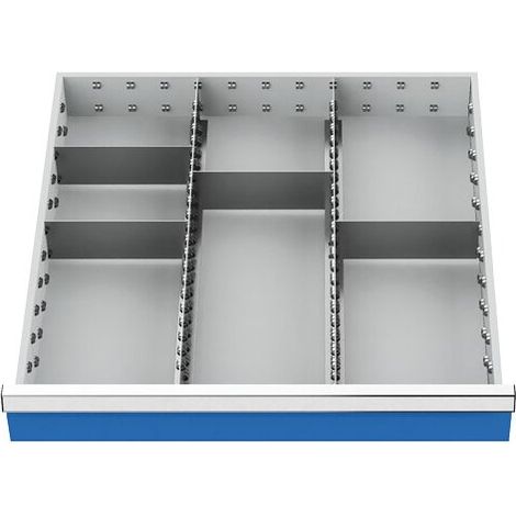 Schubladenunterteilungsmaterial Fronthöhe 100 - 125 mm - 146BLH100A (1/4)