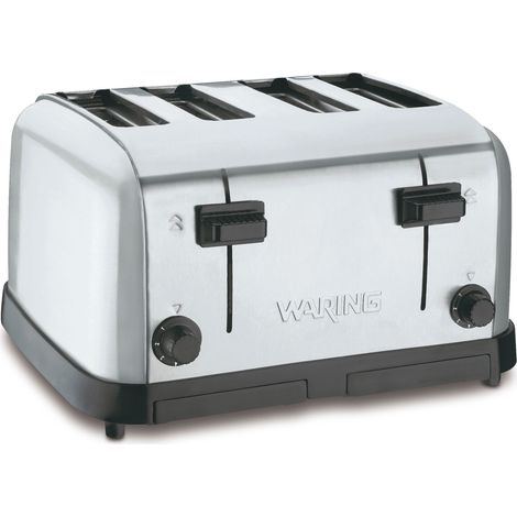Grille-Pain 4 Fentes 225 Tranches / Heure 1800 W - Waring (1/2)