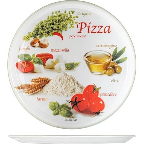 Piatto pizza modello assortito Ø 33 cm