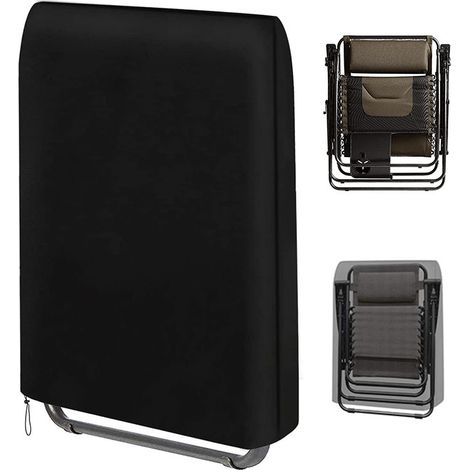 Outdoor Folding Chair Dust Cover (Color Matching Black)
