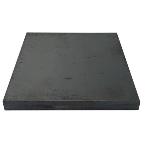 Platine de fixation acier 150x150 mm Epaisseur 5 mm