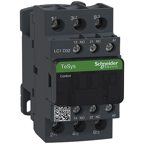 Contacteur TeSys LC1D 3P AC3 440V 32 A bobine 230 V CA - LC1D32P7