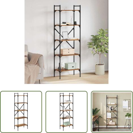 vidaXL Altholz - Bücherregal Altholz 56 x 32 x 174 cm Holzwerkstoff (1/5)