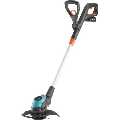 Gardena – Coupe-bordure à batterie 18V – Largeur de coupe 23 cm – Compatible Power For All – Manche télescopique ajustable (1/5)