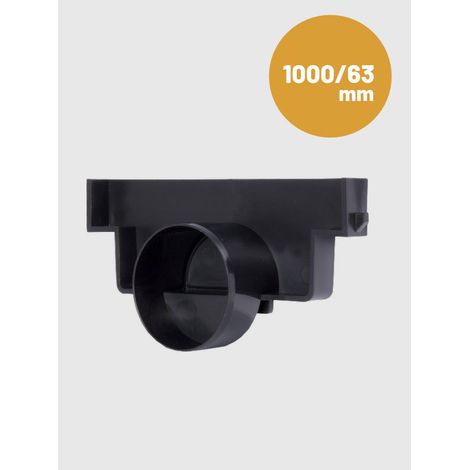 Tappo terminale destro per drenaggio lineare 100063 - scarico - MX 01709