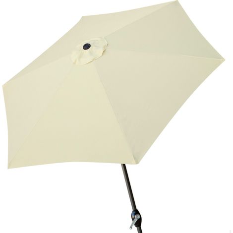 Aktive Parasol Crème Aluminium 300 cm Diamètre (1/5)