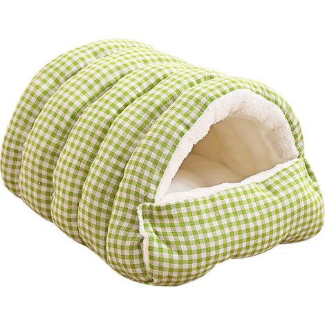 Panier Grotte Amovible et Lavable pour Chat/Chien - Doux et Confortable Toutes Saisons (1/3)