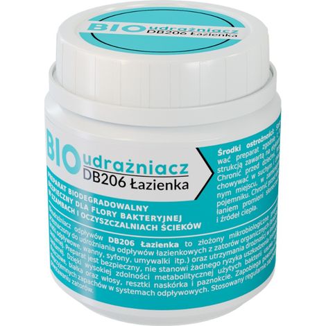 Bio-Abflussreiniger DB206 Badezimmer 100 g