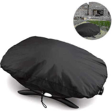 Housse étanche pour barbecue à gaz Weber série Q (Q100, Q120, Q1000, Q1200, Q140, Q1400) (1/5)