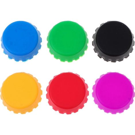 6er-Pack kreative Hausbar-Verschlüsse für Weinflaschen, Bierflaschen und Silikonkappen-3X3X1CM (1/4)