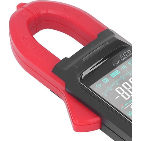 Digitales AC/DC-Multimeter mit Stromzange, großes Display, automatische explosionsgeschützte Messung, prüft Spannung, Stromstärke, Widerstand und Ampere (1/5)