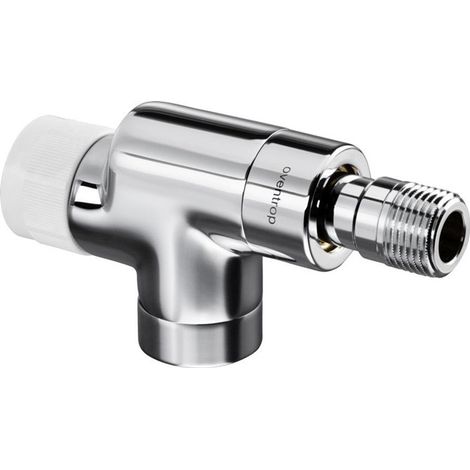 CORPS DE ROBINET EQUERRE INVERSE SERIE E 1/2BLANC