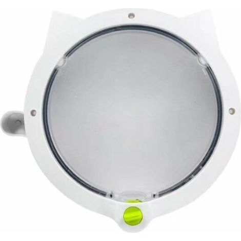 Porte pour chat Porte pour chat Trou de porte pour chien Entrée pour chat et chien et porte de sortie Installation de porte spéciale pour animaux de compagnie (blanc) (1/5)