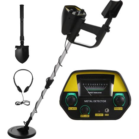 Détecteur de métaux pour adultes Détecteur de métaux MD-4030 chercheur d'or extérieur haute sensibilité avec écran LCD étanche bobine for débutants détecteur d'enfants Étanche professionnelle amélioré (1/5)
