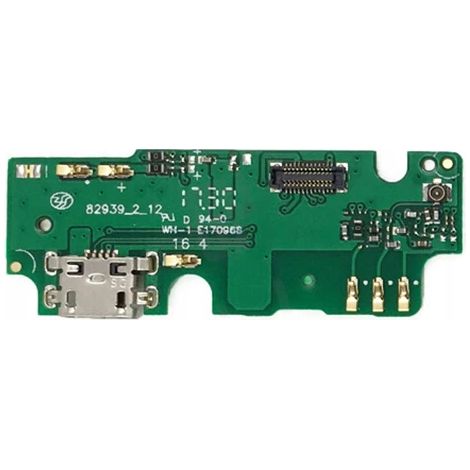 Lenovo K6 Note USB-Ladeanschluss mit Mikrofon – Kabel und Bodenplatte (1/2)