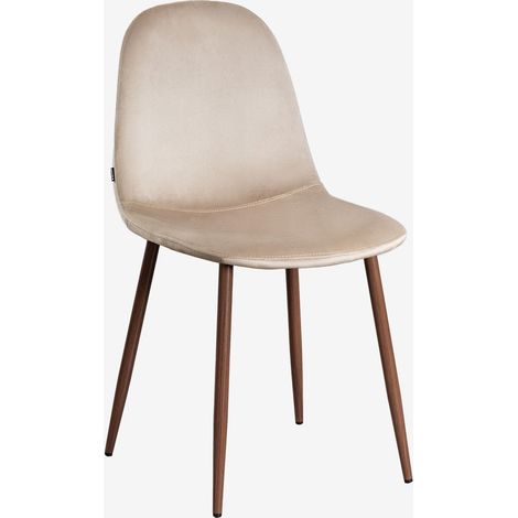 Sedia da pranzo imbottita Glamm SKLUM         Legno scuro   