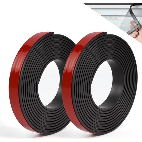 Magnetband für Fliegengitter 2x2m selbstklebend, extra stark, ohne Bohren (1/5)