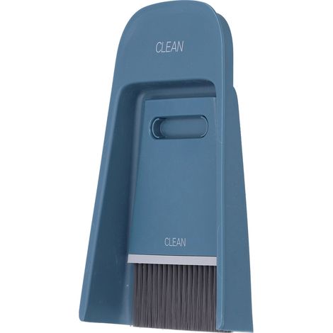 Mini balai pelle à poussière Ensemble de nettoyage de bureau Brosse de nettoyage à main Outil de nettoyage de bureau pour usage domestique (1/5)