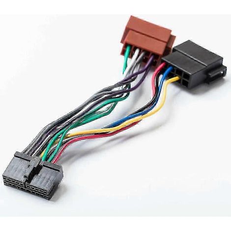 Adaptateur ISO pour autoradio 2024, câble 20 broches, connecteur DIN universel pour autoradios AEG, Prology et Autoradio. (1/5)