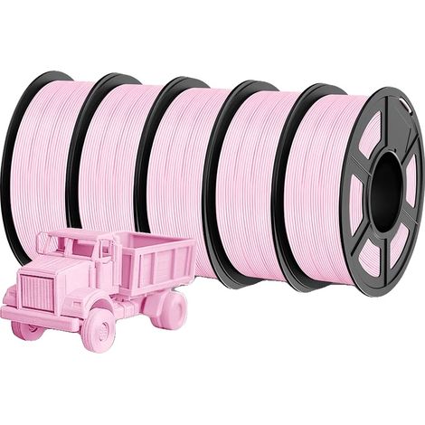 Filamento PLA, acabado mate, alto rendimiento a alta velocidad, HSMP-YG Sakura Pink (1/2)