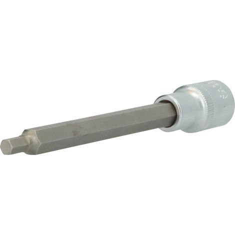 BRILLIANT TOOLS  1/2" Vaso  de punta  hexagonal interior  140 mm  de largo  6 mm  - BT022881 (1/4)