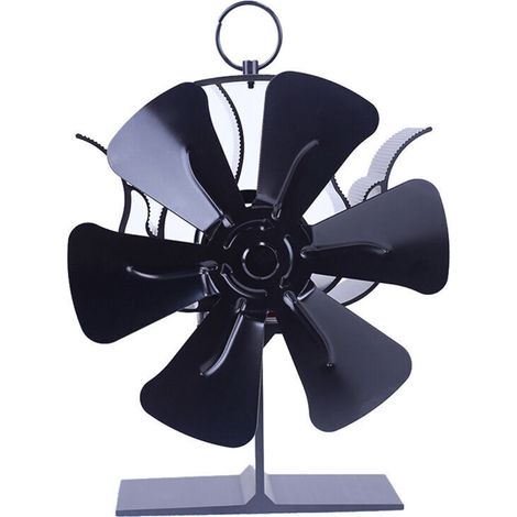 Ventilateur de cheminée, ventilateur thermique à bois, conception silencieuse, adapté à la circulation de la chaleur écologique à la maison -21CM×13CM×16CM (1/4)