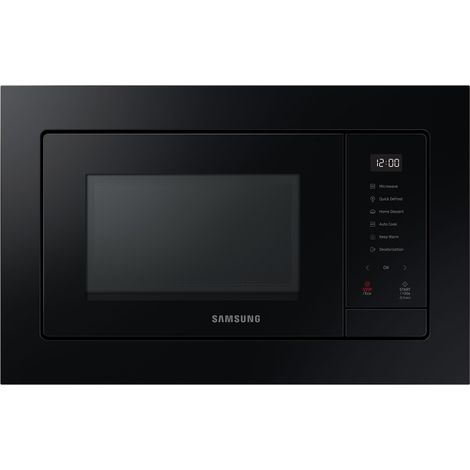 Samsung Forno a microonde ad Incasso 23L MS23A7318AK. Posizionamento dell'apparecchio: Da incasso, Tipo di prodotto: Solo microonde, Capacità interna: 23 L, Potenza Microonde: 1150... - MS23A7318AK/E1