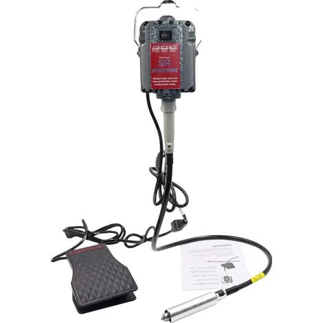 Herramienta de eje flexible, mandril de 6 mm, alto rendimiento, 220 V (1/2)
