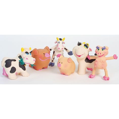 Lot de 24 jouets latex "Ferme"