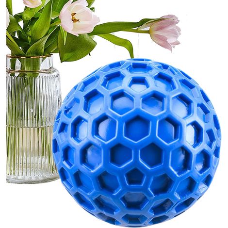 Dog Teeth Cleaning Toy Interactive Teething Ball for Pet