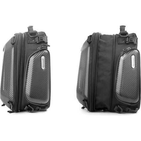 Sac de siège arrière de moto extensible 12-18L, grande capacité, rangement universel des outils arrière d'équitation. (1/5)