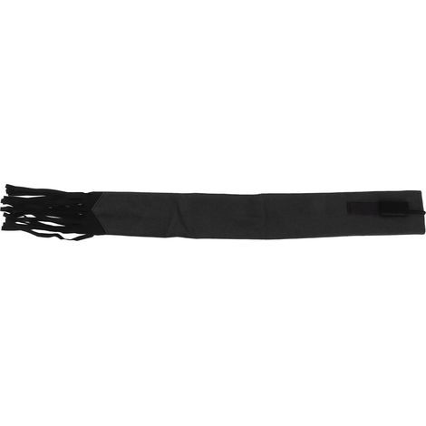 Sac à queue de cheval, protège-queue en tissu non tissé, anti-morsure et anti-salissures, accessoires de pansage pour chevaux avec franges noires (1/5)