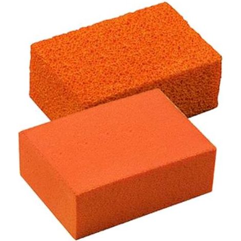 Spugne Muratore Nazionali Gomma Grana Fine 140X100X50 Conf. 6 Pz