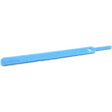 Ruban adhésif épais 145x12mm, attaches pour câbles d'écouteurs, organisateur de câbles, fixation robuste, bleu (1/3)