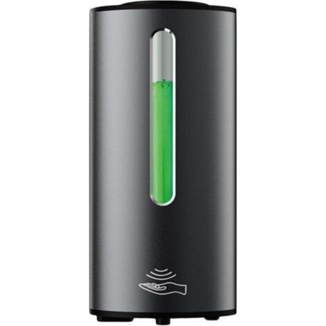 Distributeur de Savon Liquide Automatique Commercial Mural Noir Mat Grande capacité (1/5)
