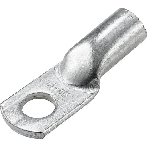 TRU COMPONENTS TC-12885876 Cosse de câble tubulaire 180 ° M10 50 mm² Ø du trou: 10 mm 1 pc(s) (1/2)
