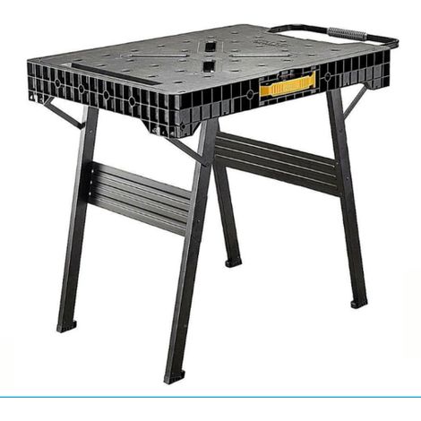 Banco da lavoro pieghevole richiudibile max 450kg  85x60x10,5 stanley (1/6)