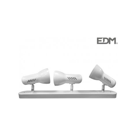 Foco 3 elementos Color blanco e27 modelo Galaxy 60w EDM